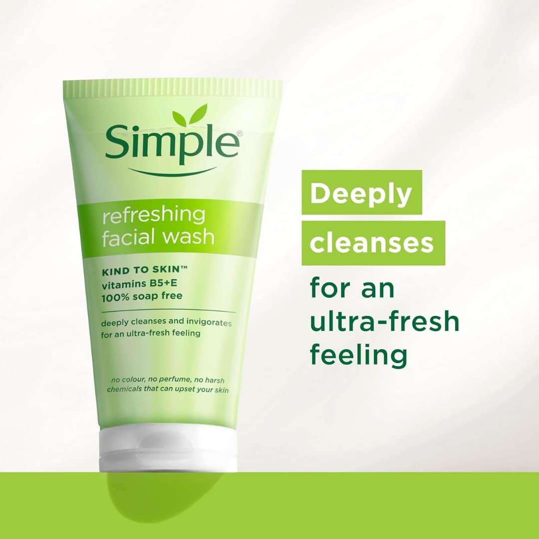 Simple Kind to Skin Moisturizing Face Wash 150ml