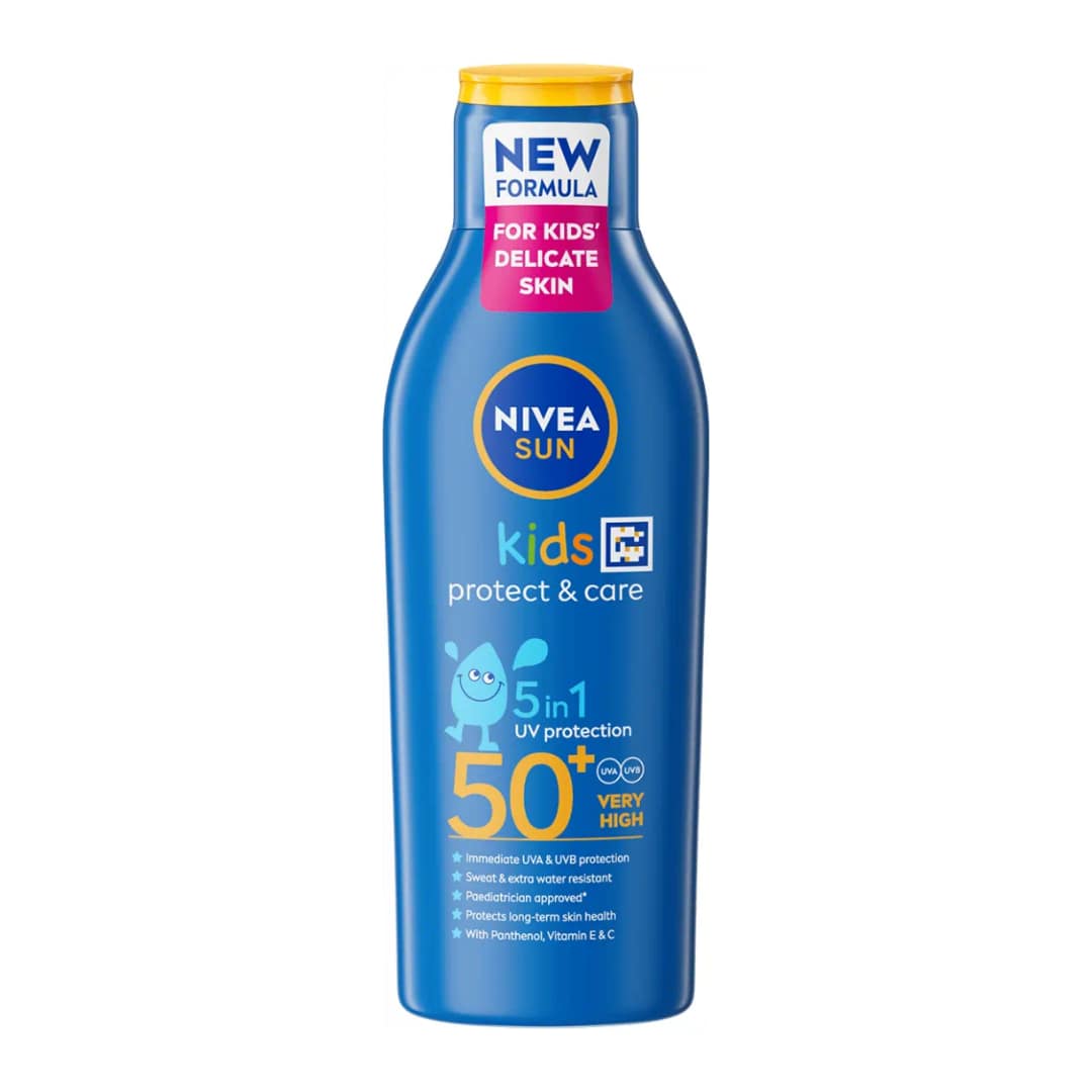 Nivea Sun Kids Protect & Care Lotion SPF50+ 5in1 UV Protection 200ml