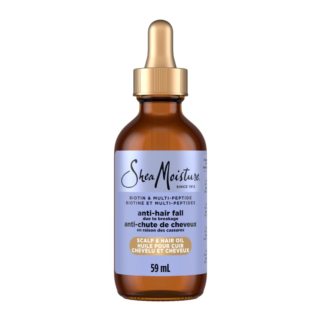 Shea Moisture Biotin and Multi-Peptide Anti-Hair Fall Oil 59ml
