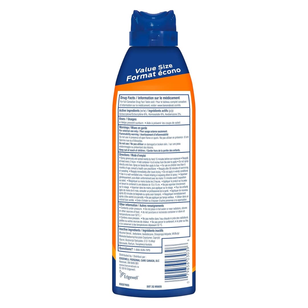 Banana Boat Ultra Sport Sunscreen Spray SPF 30 226g