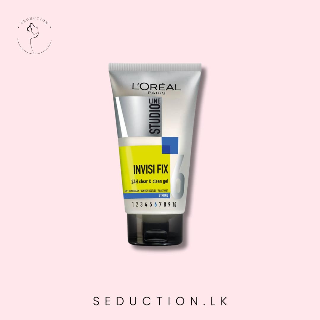 Loreal Studio Line 6 Invisi Fix 24HR Strong Hold Gel 150ml