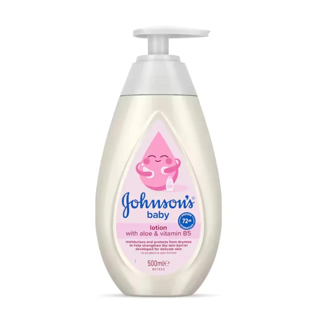 Johnsons Baby Lotion with Aloe & Vitamin B5 500ml