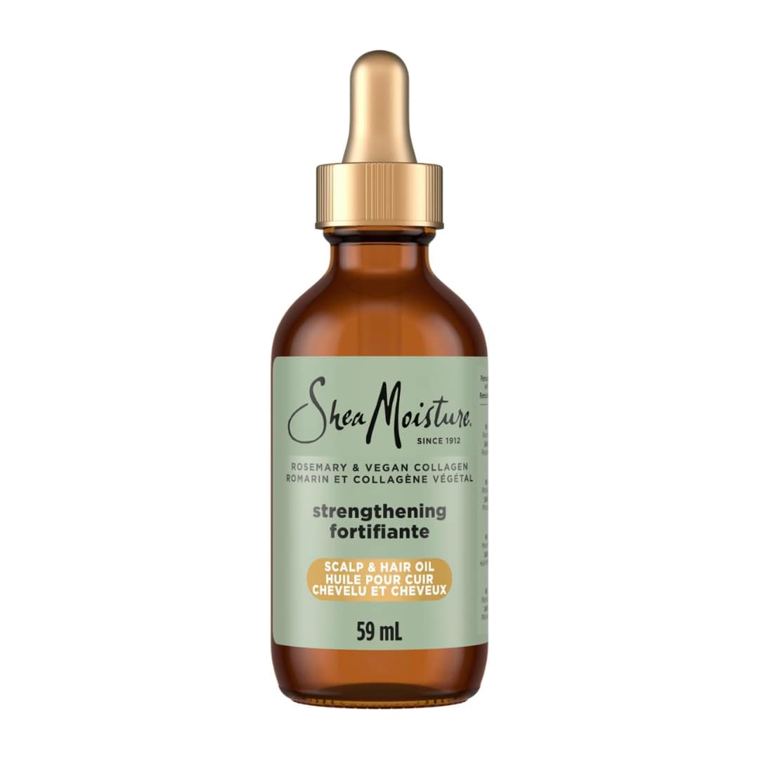 Shea Moisture Rosemary and Vegan Collagen Hair Strengthening Oil 59ml