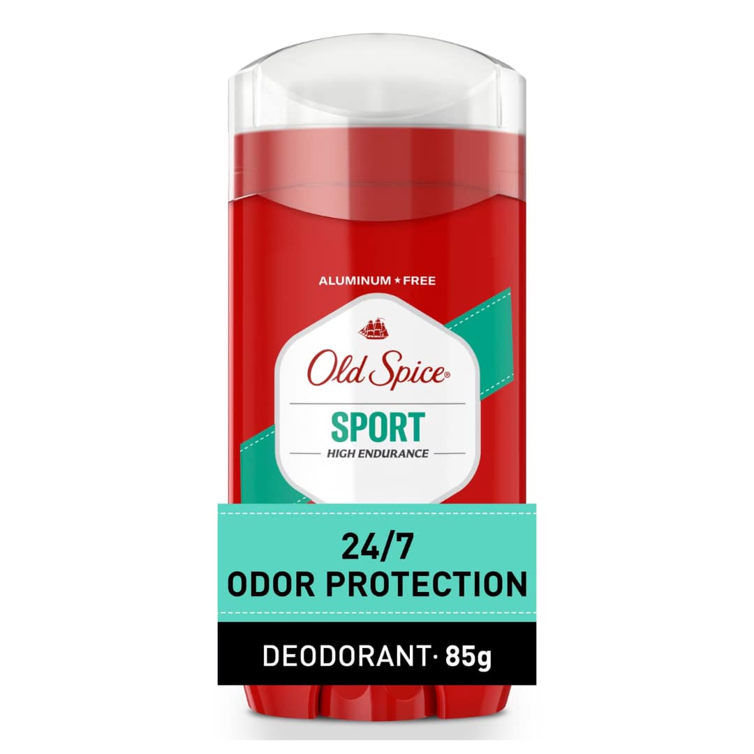 Old Spice High Endurance Deodorant for Men, Aluminum Free, Pure Sport Scent 85g
