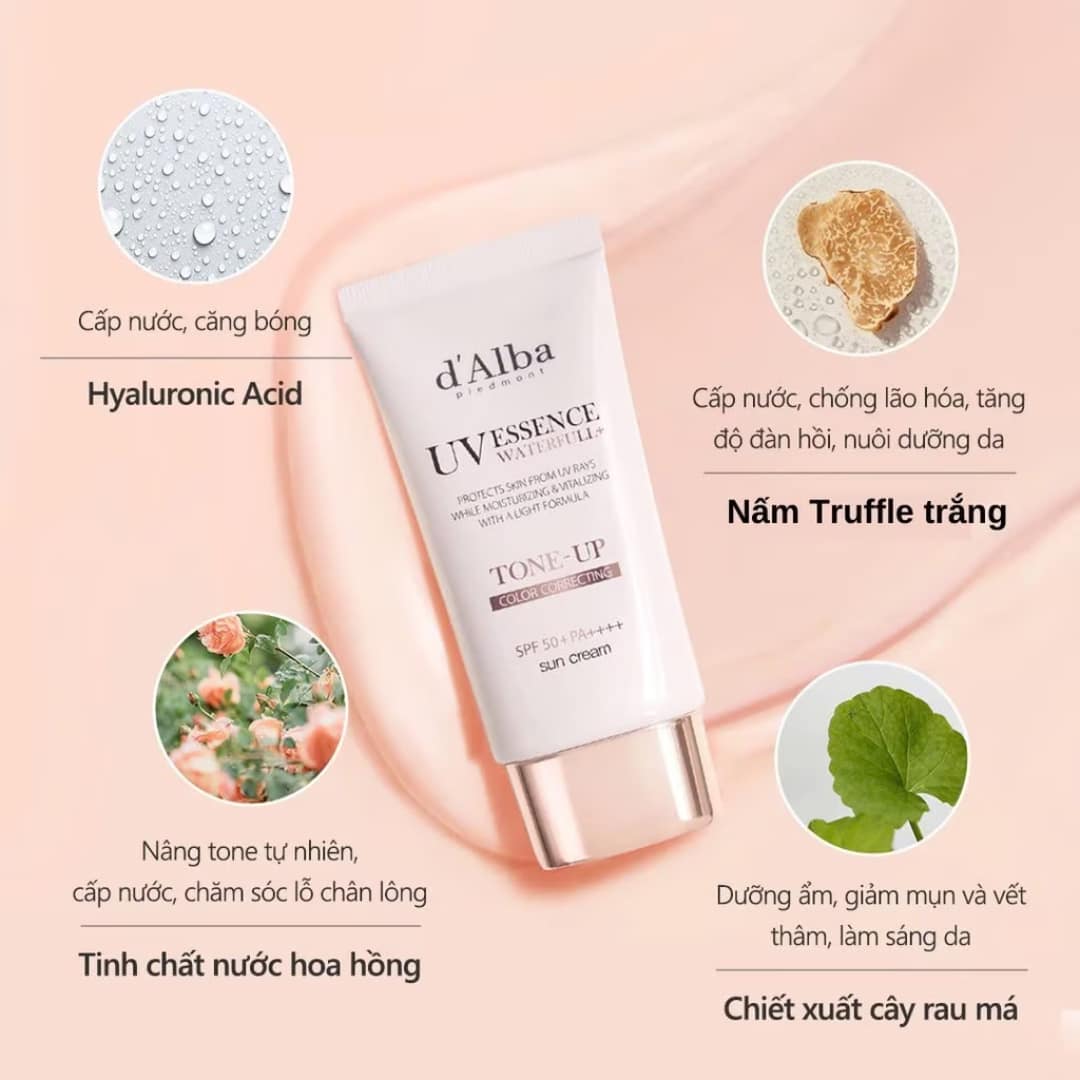 D’alba Waterfull Tone-up Sun Cream (otc) 50ml