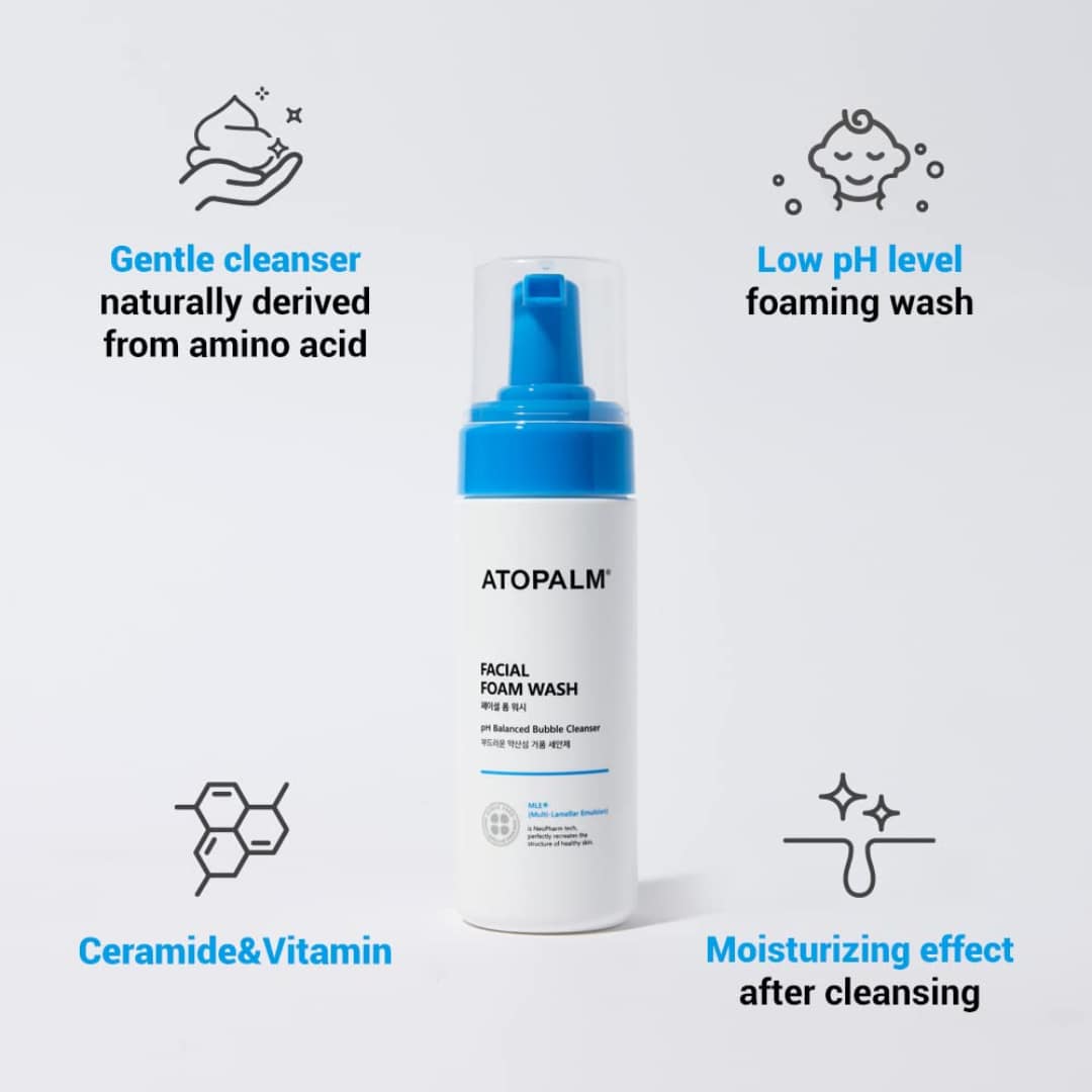 Atopalm Facial Foam Wash 150ml