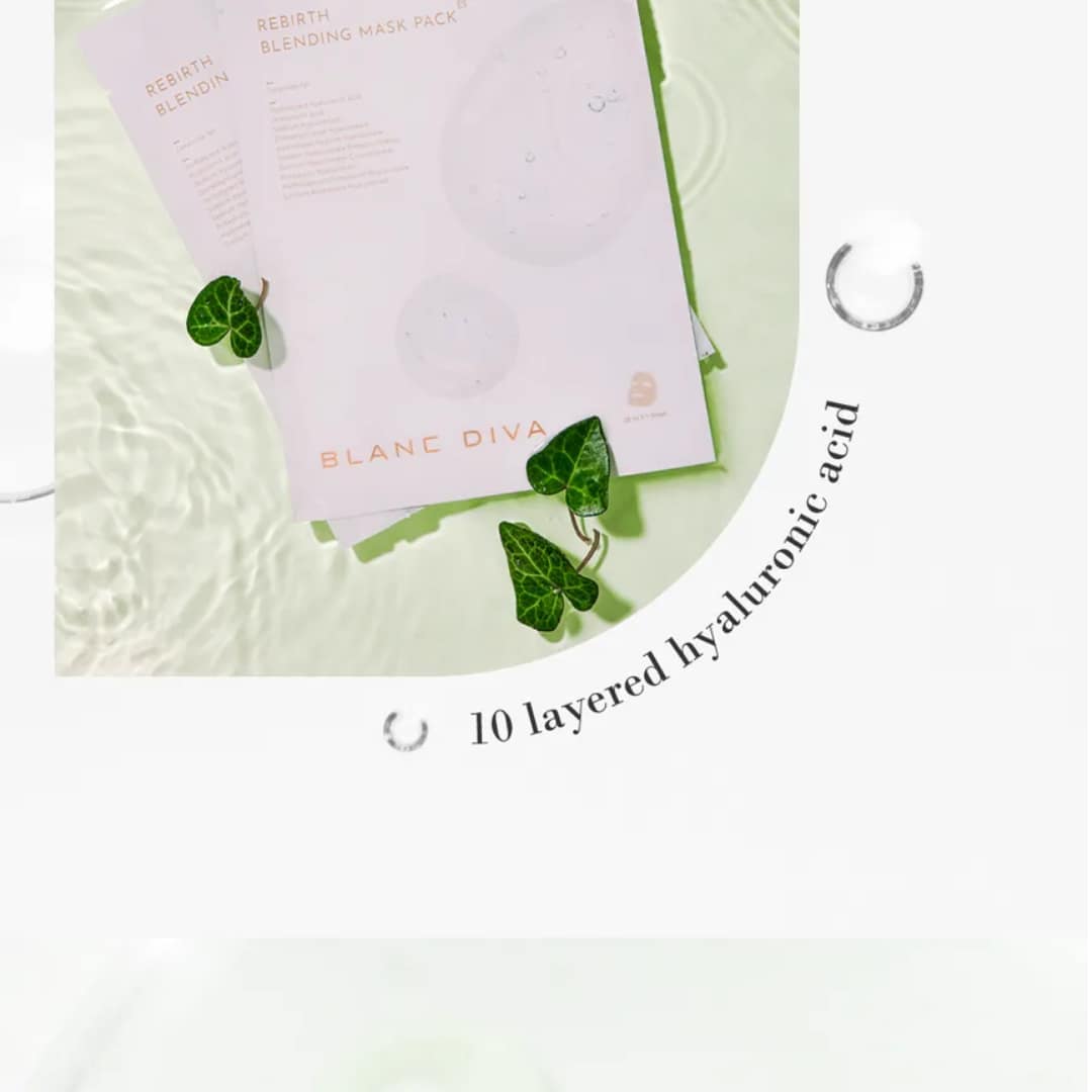 Blanc Diva Rebirth Blending Mask Pack (28ml*5ea)