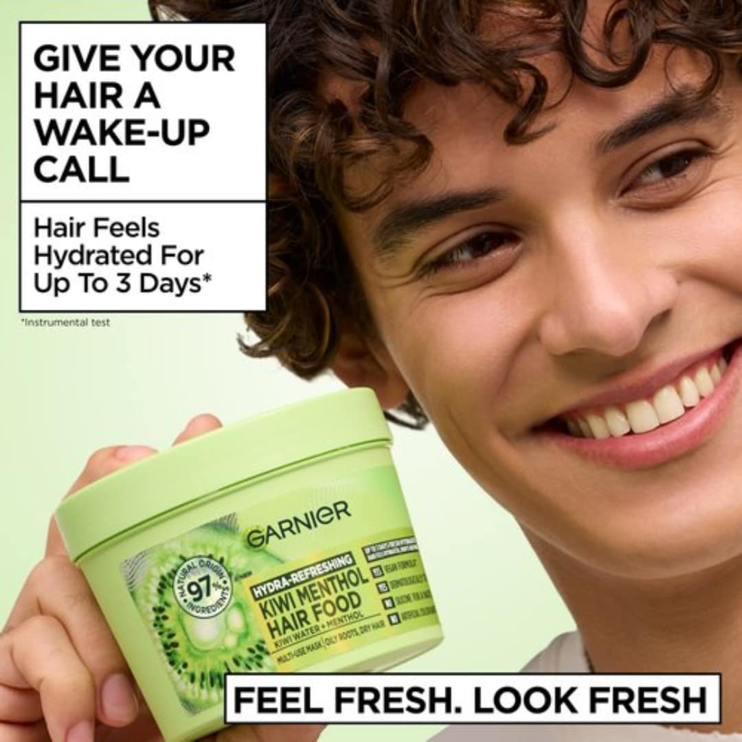 Garnier Kiwi Menthol 3 in 1 Hair Food Mask 400ml