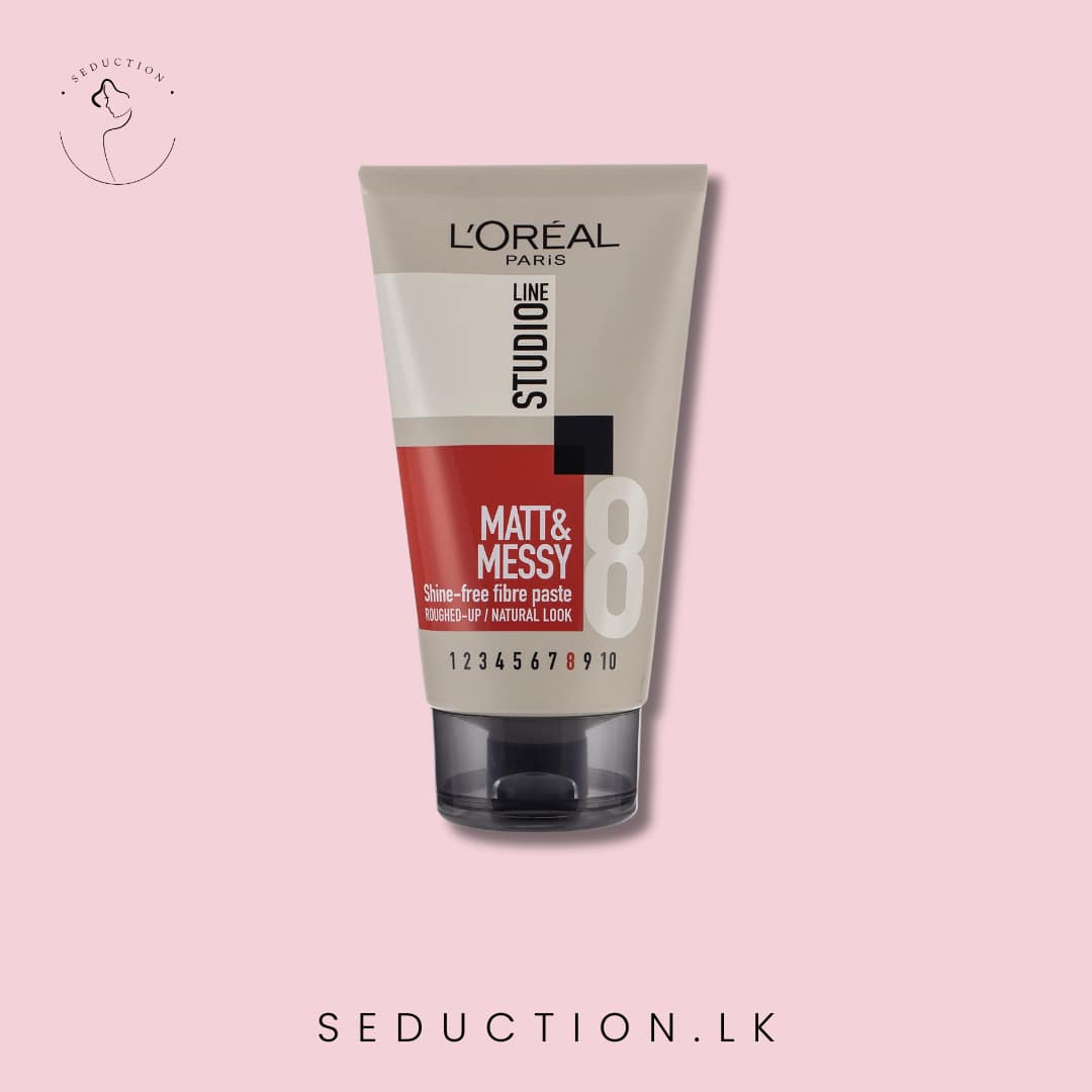 Loreal Studio Line 8 Matt and Messy Shine-free Fibre Paste 150ml