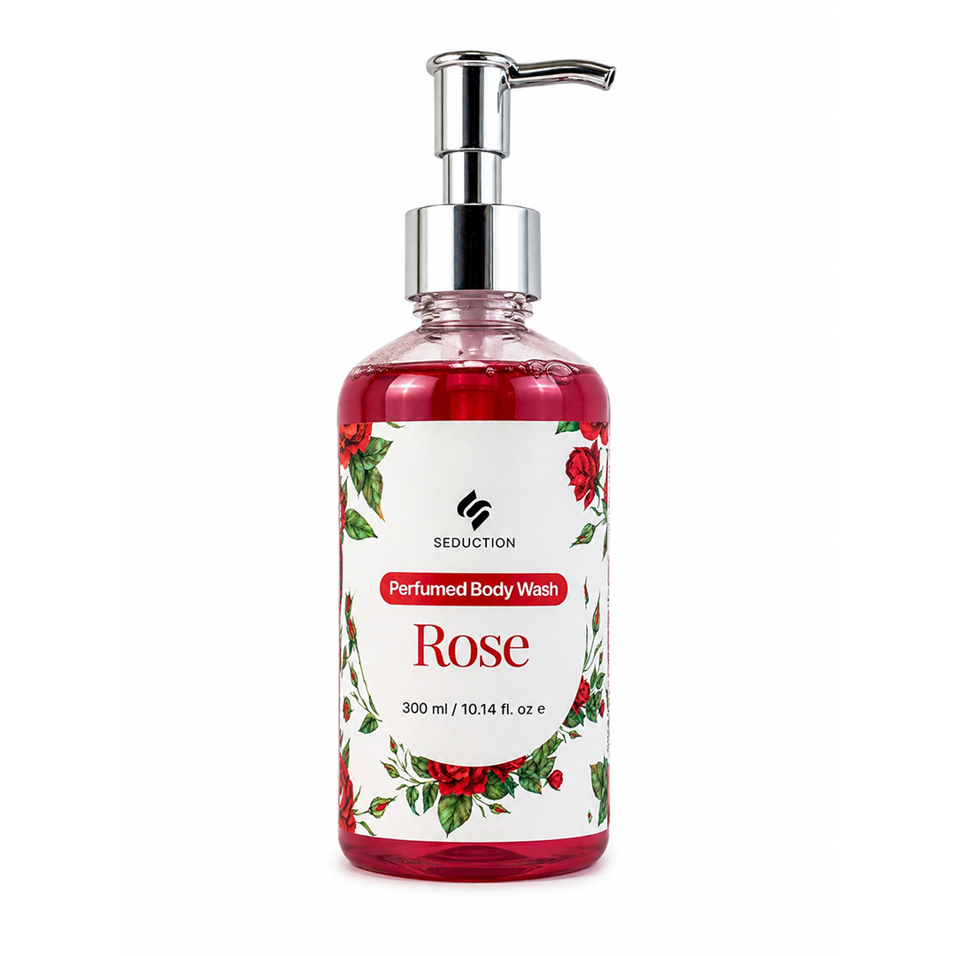 Seduction Perfumed Body Wash – Rose 300ml