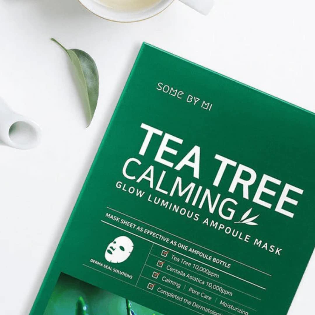 Some By Mi 30 Days Tea Tree Calming Glow Luminous Ampoule Mask (25g*1ea)
