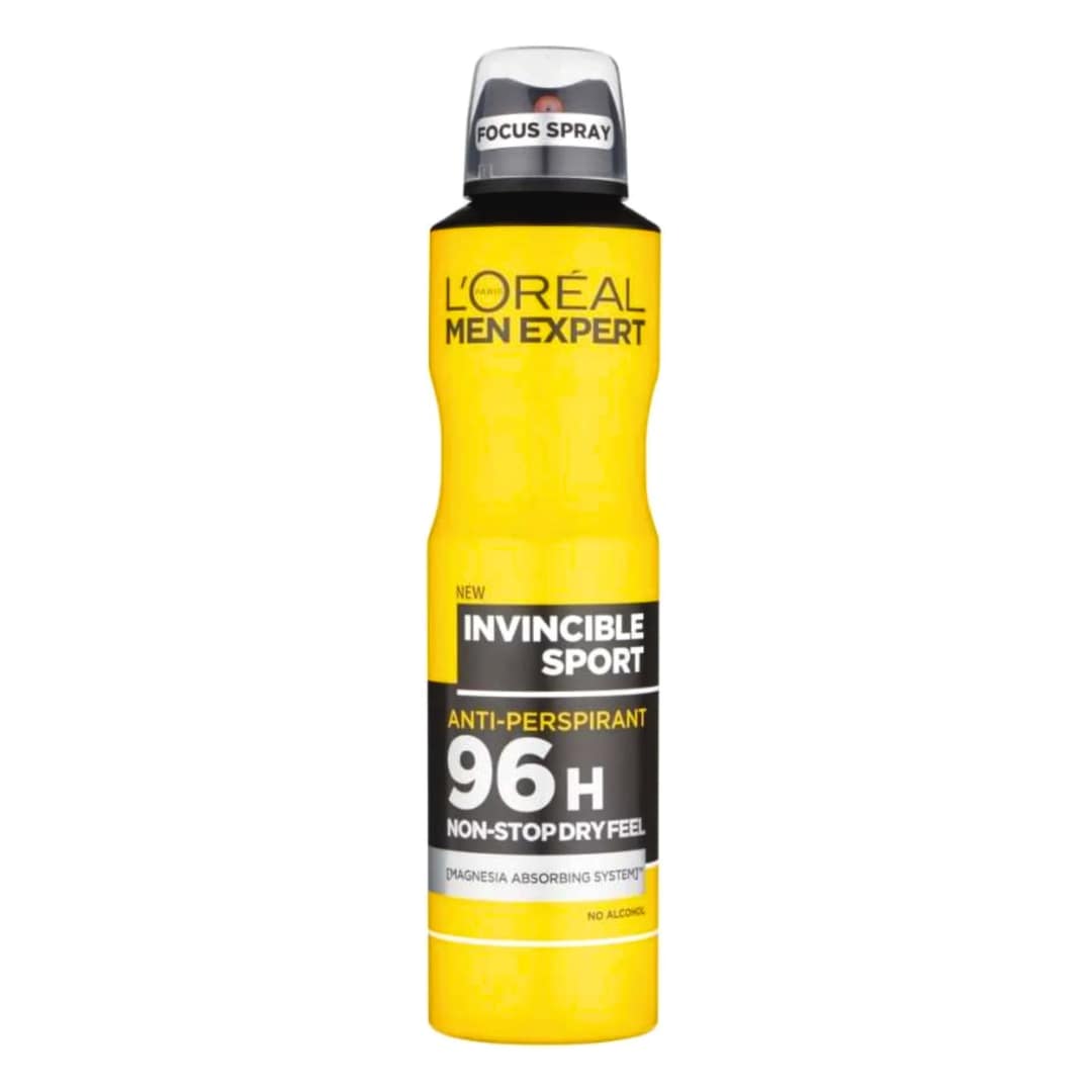Loreal Men Expert Invisible Sport Ultra Abosrbing Anti Perspirant Spray 250ml