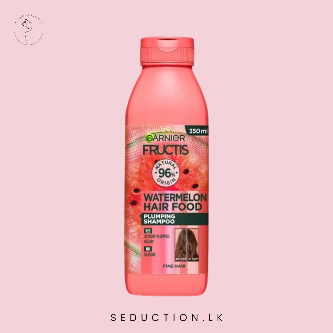 Garnier Ultimate Blends Plumping Hair Food Watermelon Shampoo for Fine Hair 350ml