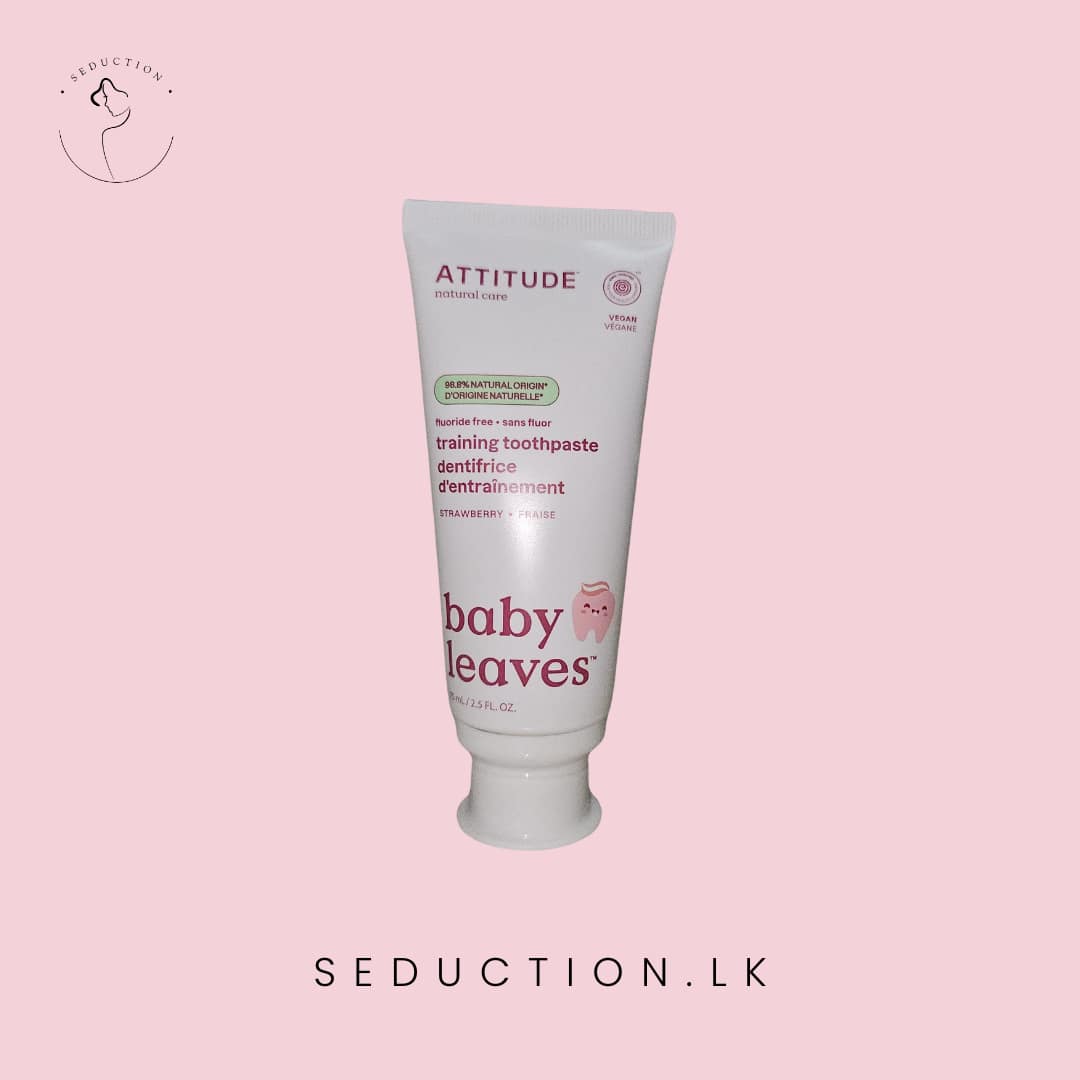 Attitude Baby Leaves Strawberry Training Tooth Paste for 3 Years and Younger 75ml
