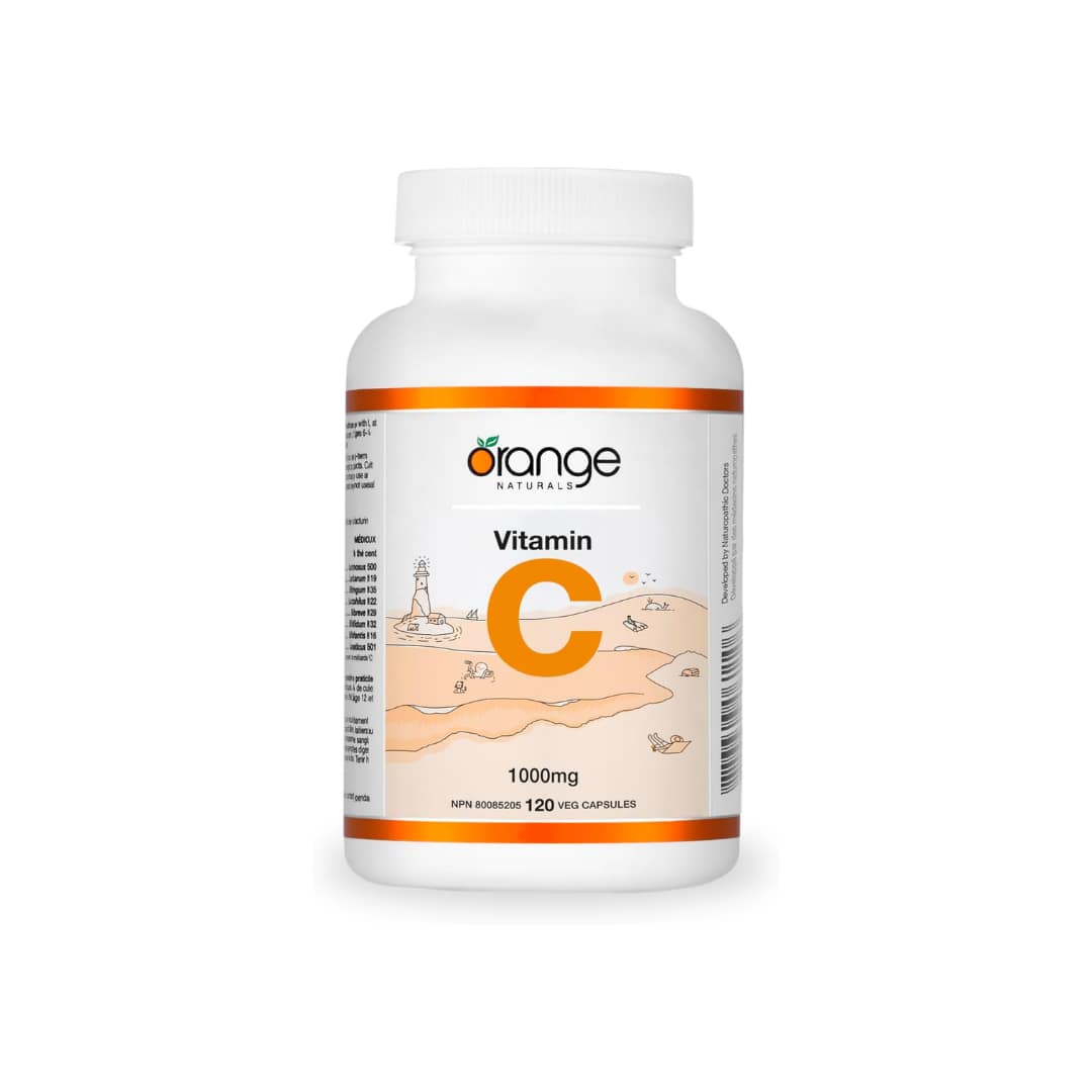Orange Naturals Vitamin C 1000mg 120 veg Capsules