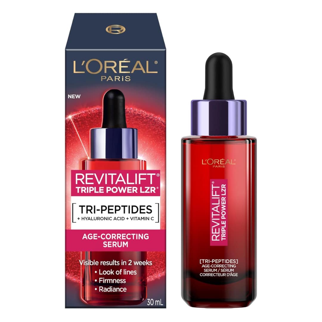 Loreal Revitalift Triple Power LZR Tri-Peptides Age Correcting Serum 30ml