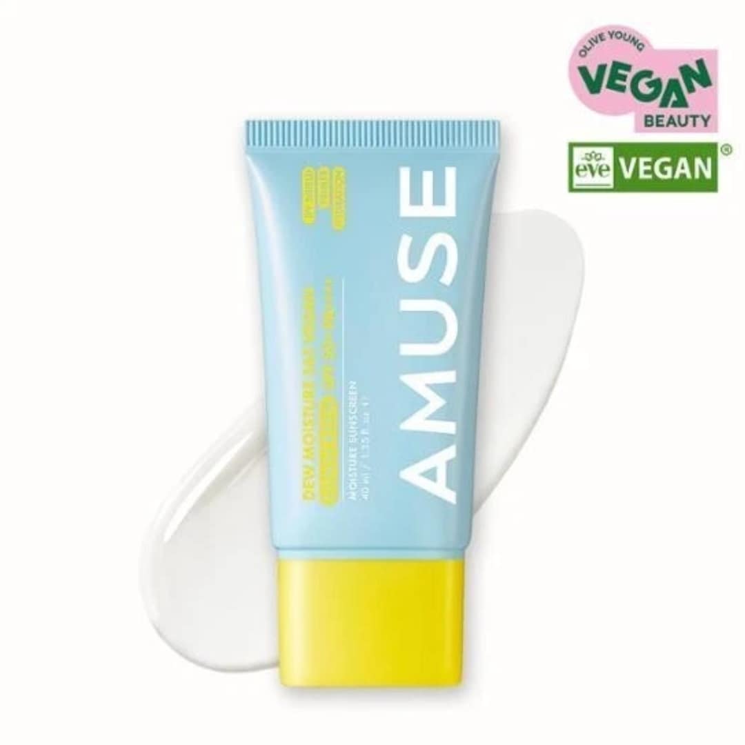 Amuse Dew Moisture 365 Vegan Sunscreen Spf 50+ Pa++++ 40ml