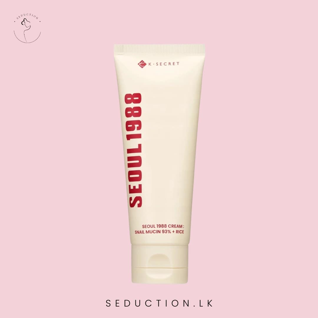 Ksecret Seoul 1988 Cream : Snail Mucin 93% + Rice 100ml