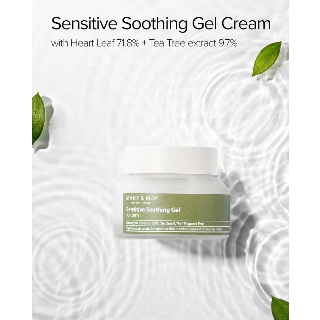 Mary&may Sensitive Soothing Gel Cream 70g