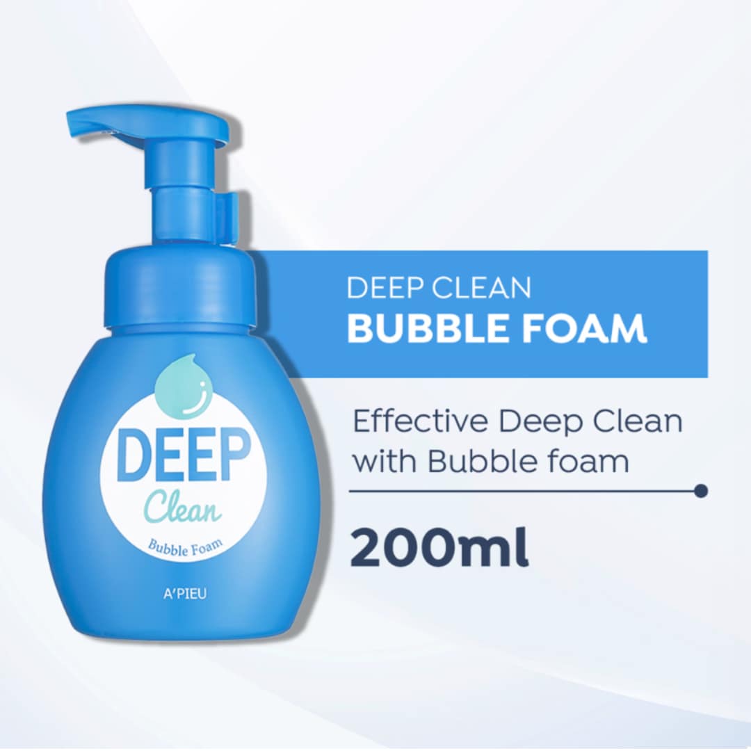 A’pieu Deep Clean Bubble Foam 200ml