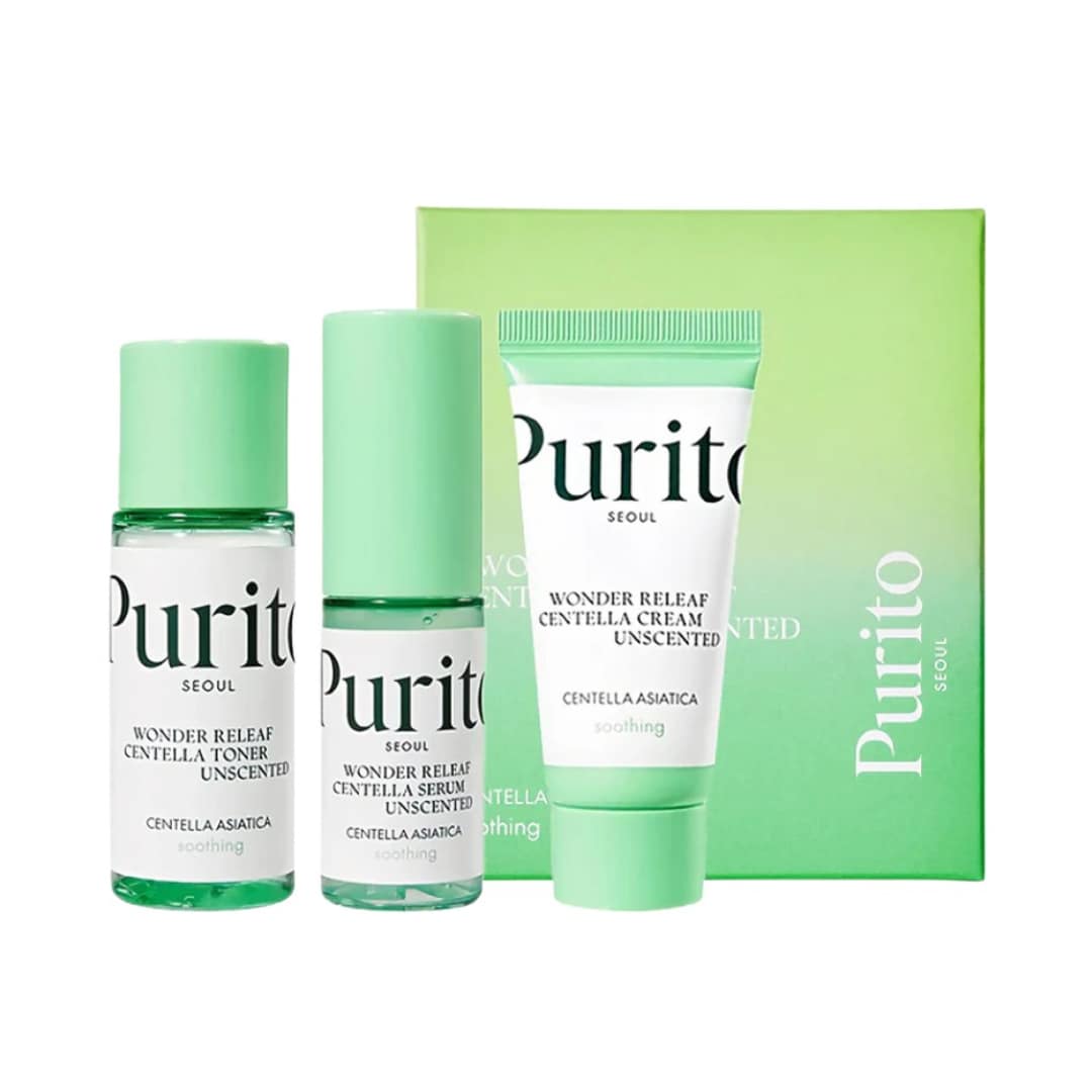 Purito Seoul Wonder Releaf Centella Mini Kit Unscented 60ml