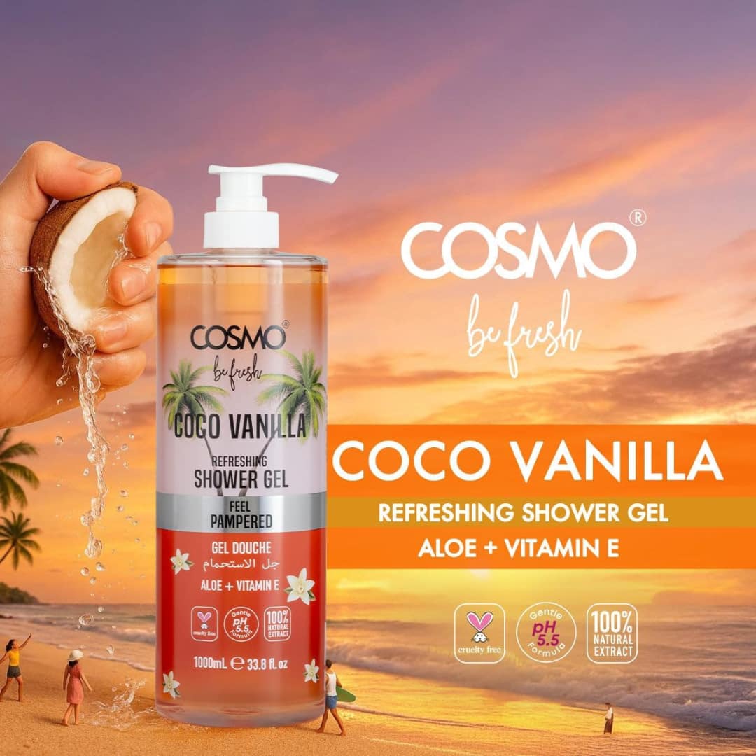 COSMO Befresh Coco Vanila Shower Gel 500 ml