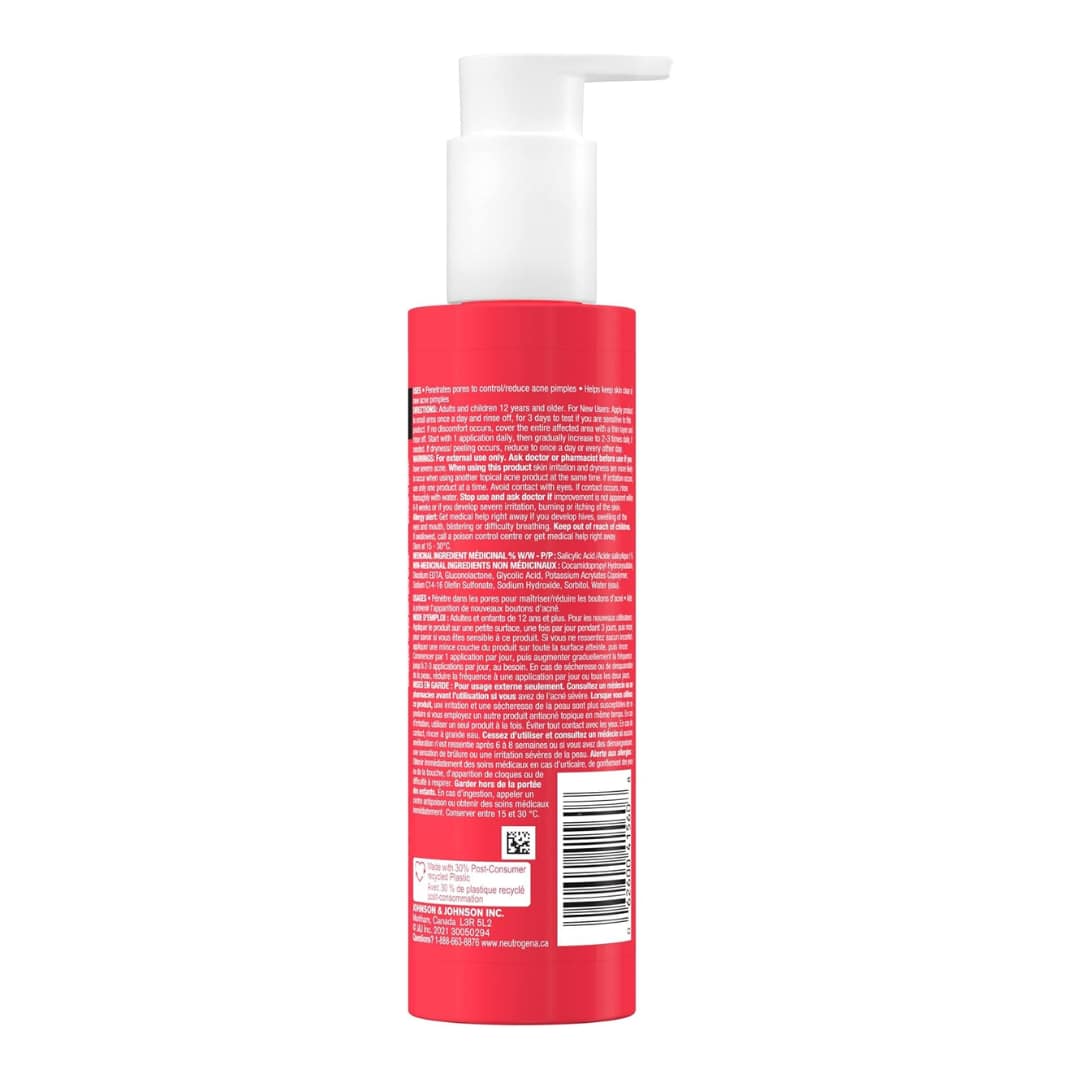 Neutrogena Stubborn Texture Daily Cleanser 186ml