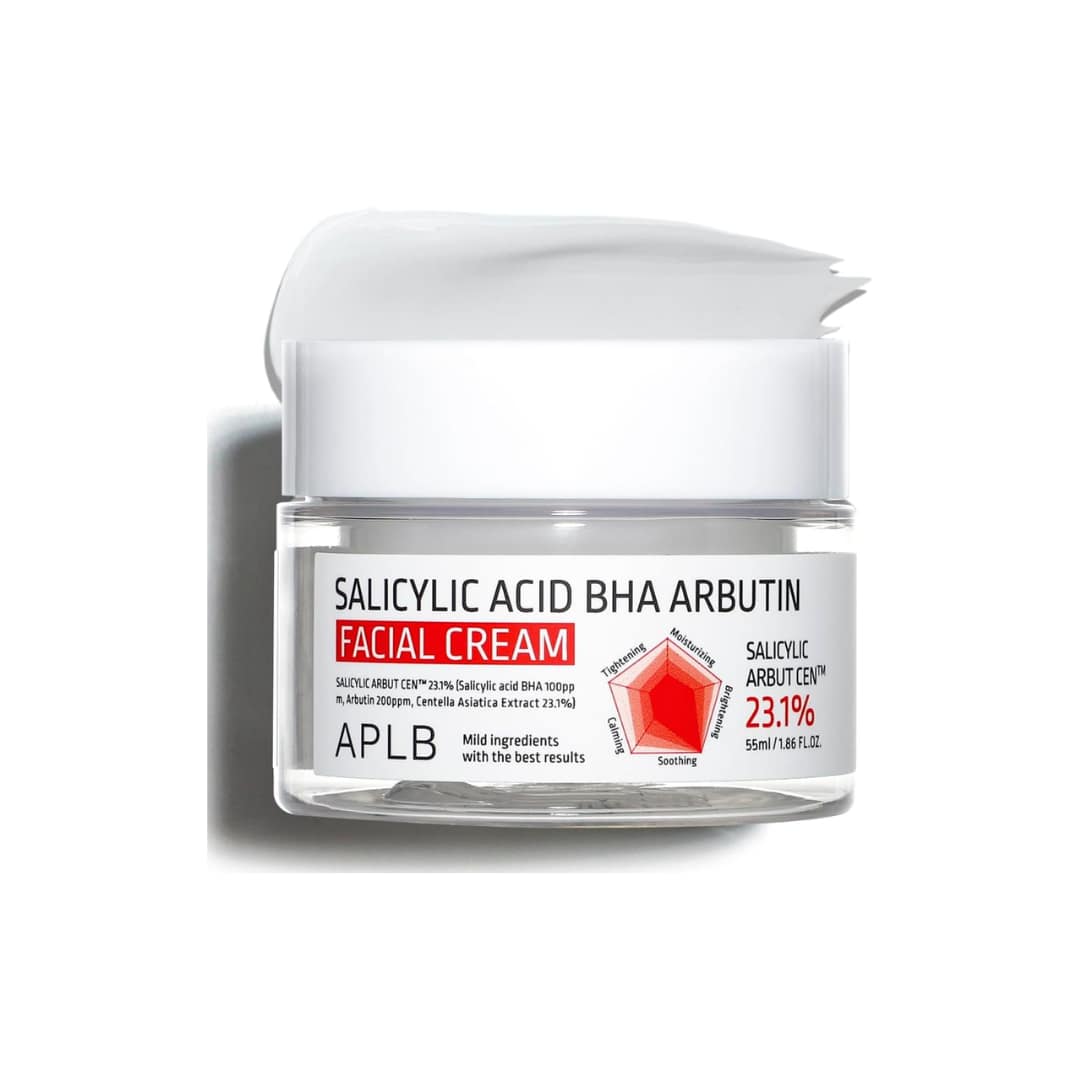 Aplb Salicylic Acid Bha Arbutin Facial Cream 55ml