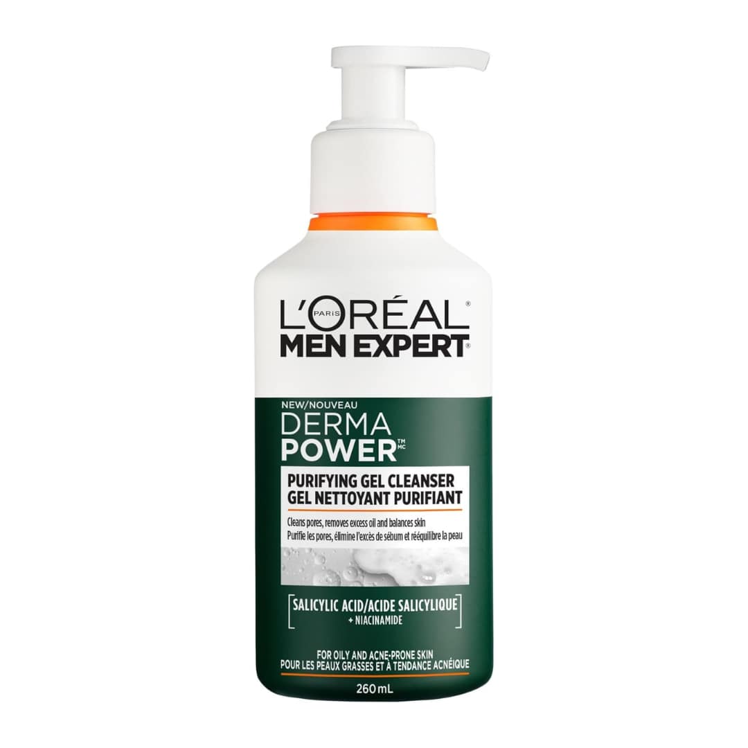 Loreal Men Expert Derma Power Purifying Gel Cleanser 260ml
