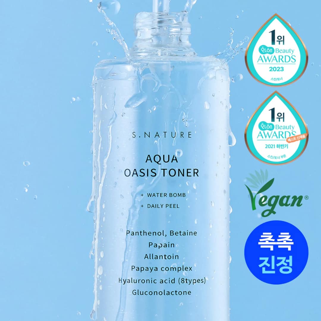 S. Nature Aqua Oasis Toner 300ml