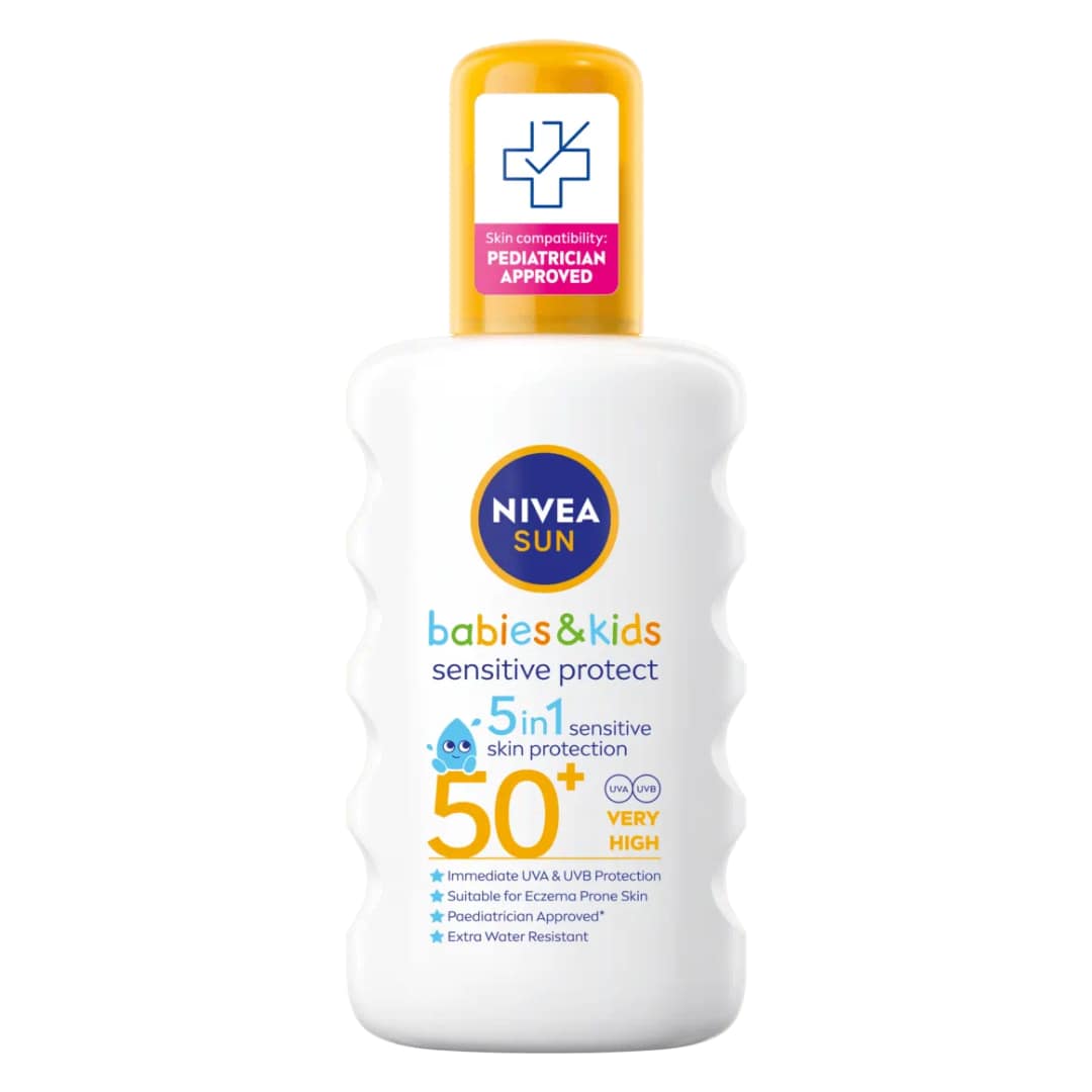 Nivea Sun Babies & Kids Sensitive Protect 5-In-1 Spray SPF50+ 200ml