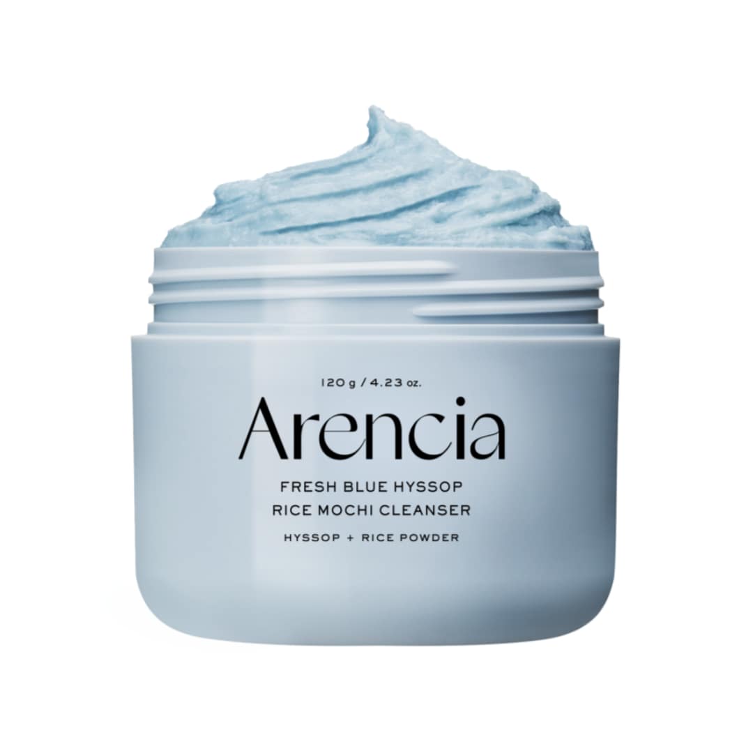 Arencia Blue Hyssop Rice Mochi Cleanser 120g