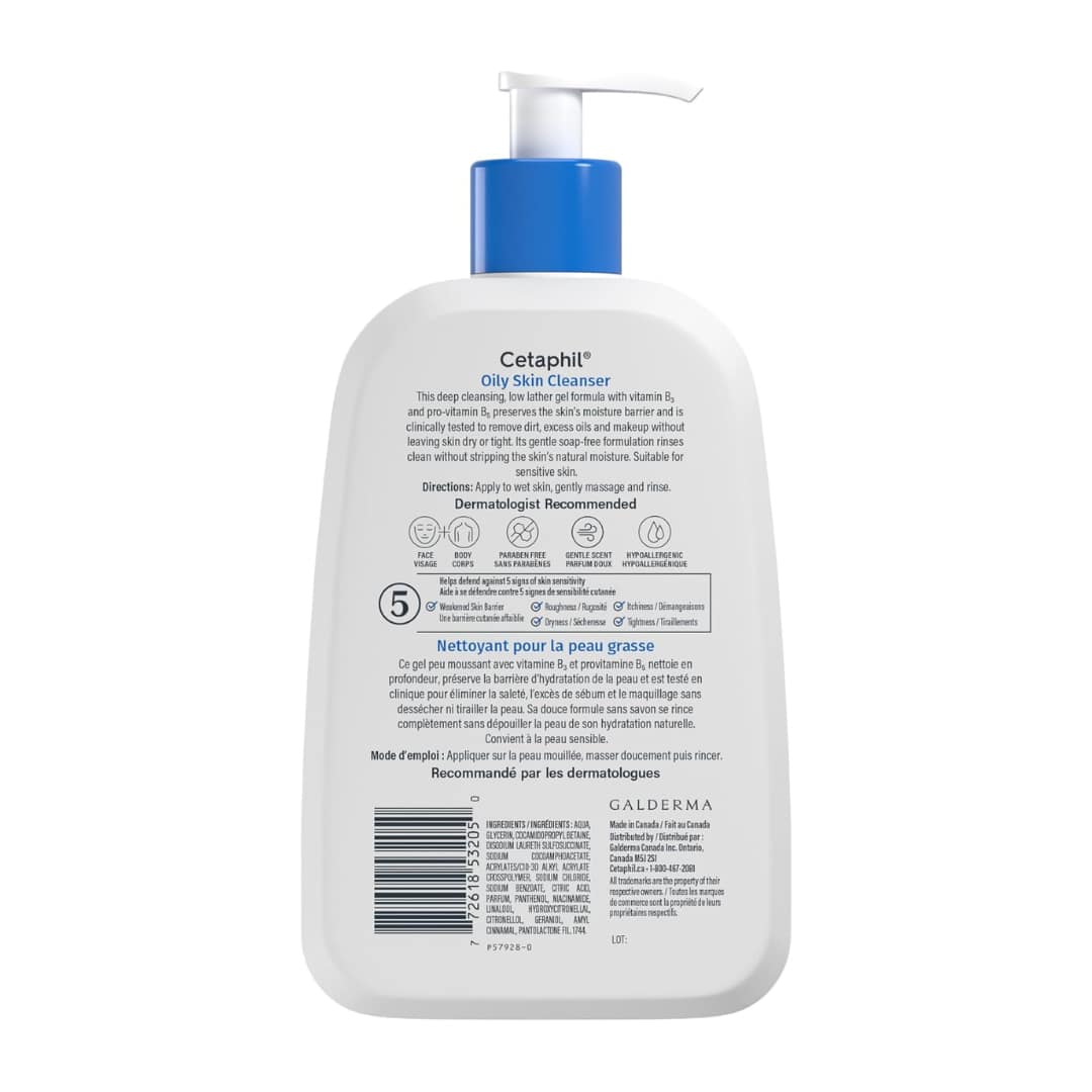 Cetaphil Oily Skin Cleanser 473ml