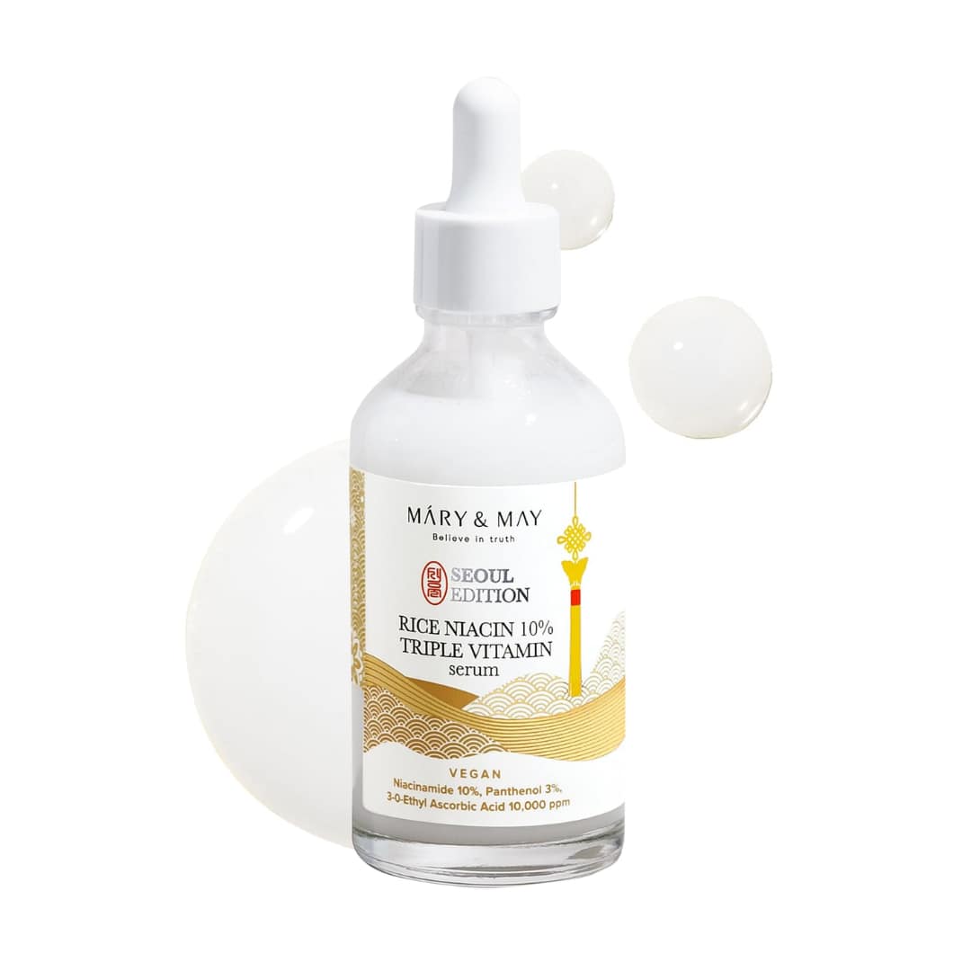 Mary&may Rice Niacin 10% Triple Vitamin Serum 80ml