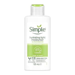 Simple-Skincare-Hydrating-Light-Moisturiser-125ml Bottle