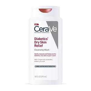 Cerave Diabetics' Dry Skin Relief Cleansing Wash 296ml