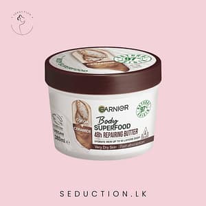 garnier body superfood cocoa and ceramide 380ml tub srilanka
