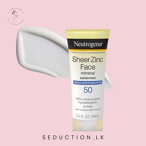 Neutrogena Sheer Zinc Face Mineral Sunscreen SPF 50 59ml