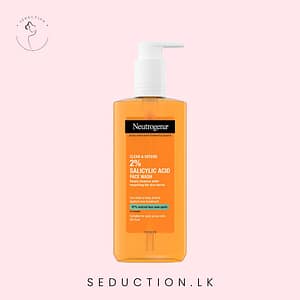 neutrogena clear & defend 2% salicylic acid face wash 200ml bottle srilanka