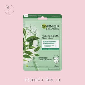 Garnier Sheet Mask Green Tea + Hyaluronic Acid Moisture Bomb