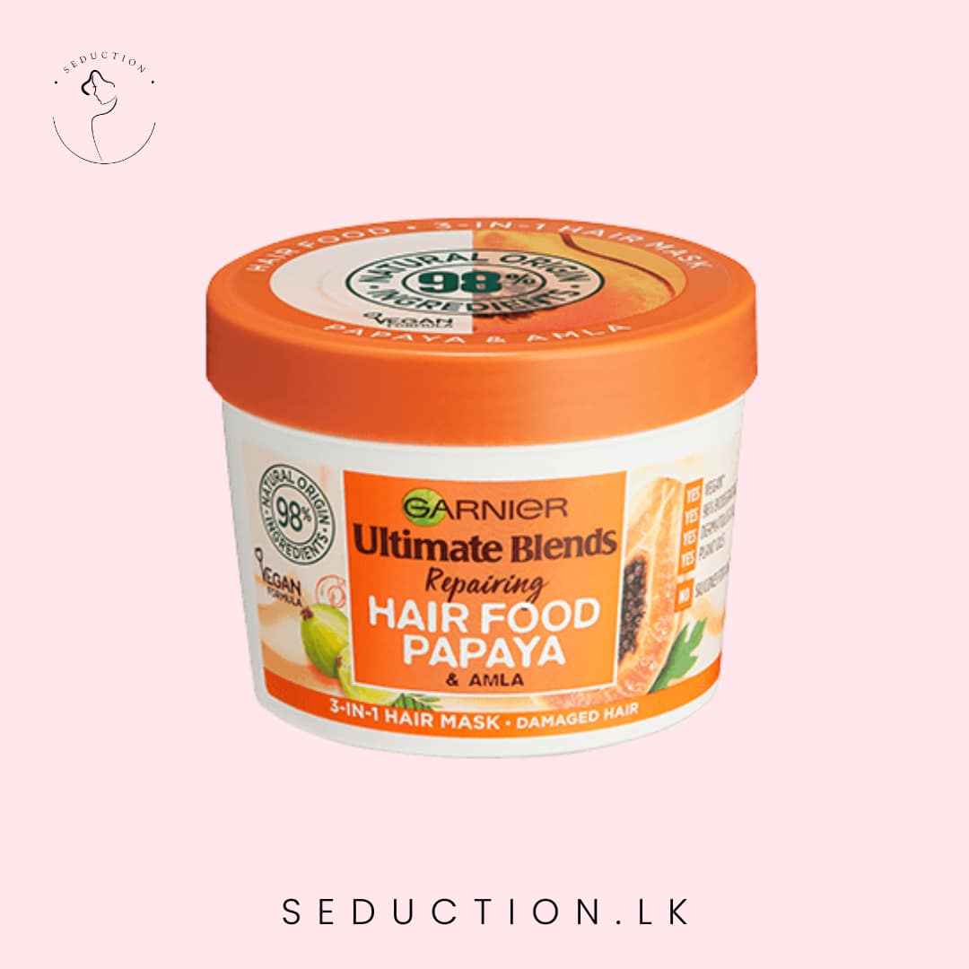 Garnier Ultimate Blends Papaya Hair & Amla Supercharged Hair Food Mask 400ml