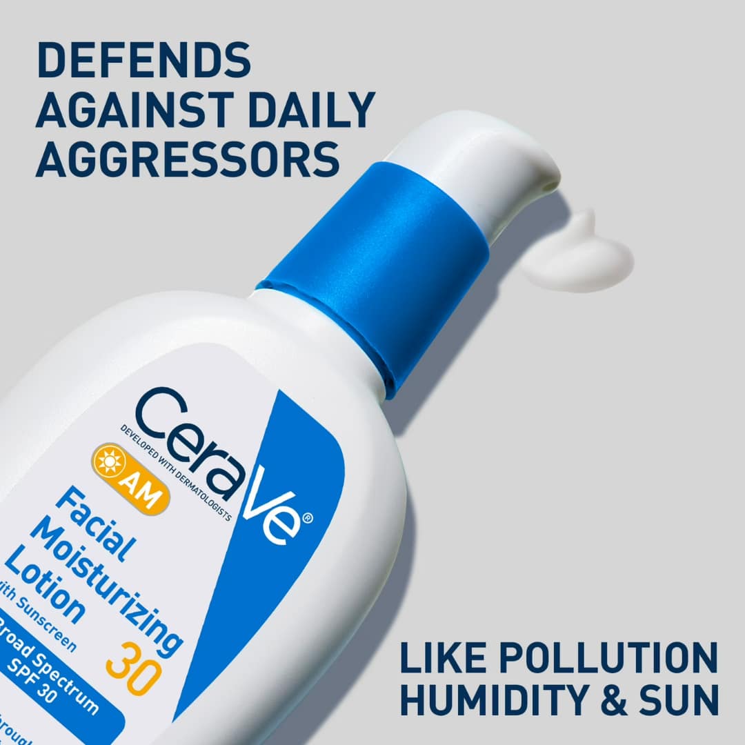 Cerave AM Facial Moisturizing Lotion with Sunscreen 59ml