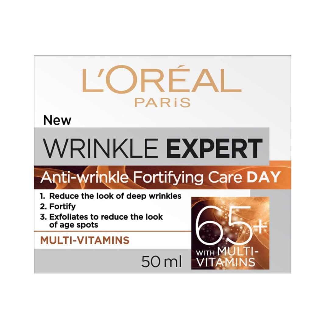 Loreal Wrinkle Expert Anti Wrinkle Fortifying Care Day 65+ Multi Vitamins 50ml