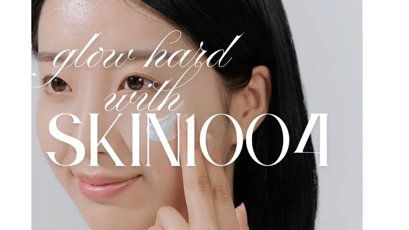 lady touching her face with 2 fingers