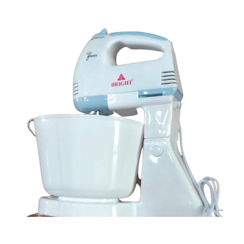 Bright Hand Mixer with Bowl